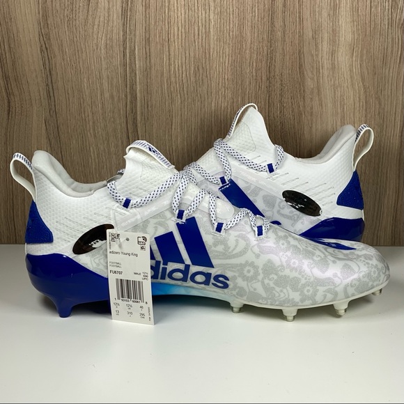 Adidas Adizero Reign Young King Football Cleats FU6707 Men’s Size 13 - Picture 4 of 10